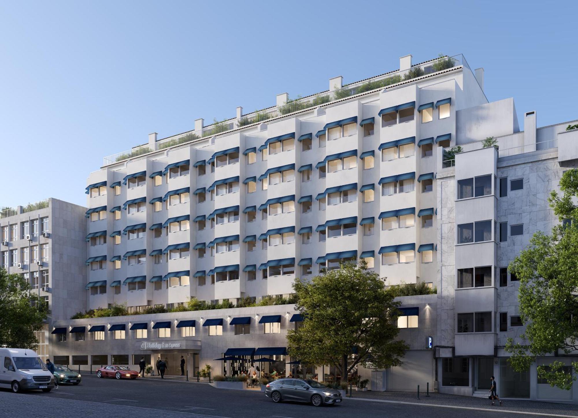 Holiday Inn Express & Suites Lisbon - Principe Real By Ihg Exteriör bild